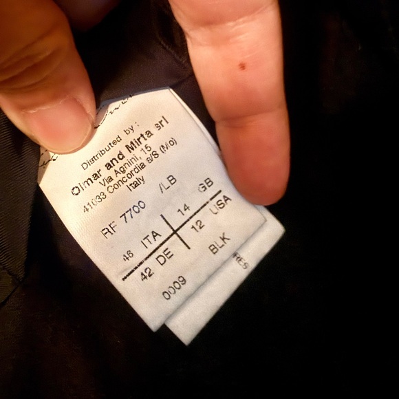 Rick Owens funnel neck black leather asymmetrical Jacket - Picture 8 of 9